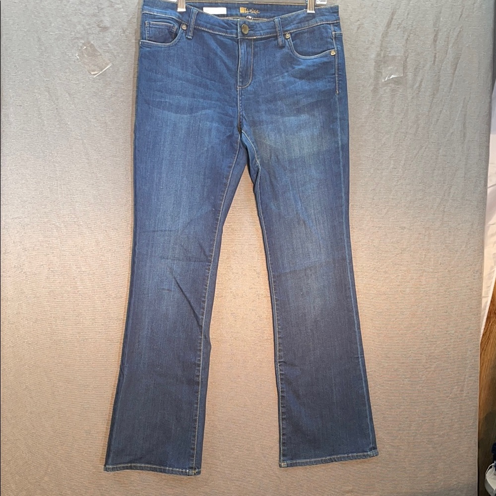 Kut from the Kloth Blue Flare‎ Wide Leg Jeans